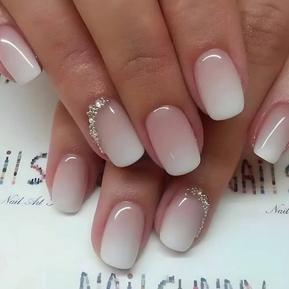 24pcs Burgundy Almond Press on Nail Water Drop Solid Color False Nails Cat Eye Various style Detachable and Wearable Nail Art