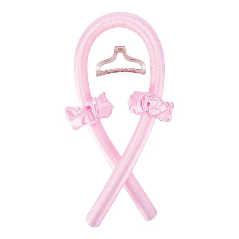 Heatless Curling Rod Headband No Heat Silk Curls Ribbon Hair Rollers Sleeping Soft Headband Lazy Hair Curlers Hair Styling Tools